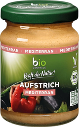 BIO ZENTRALE brotaufstrich mediterran 125g