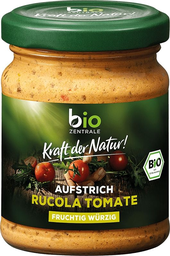 BIO ZENTRALE brotaufstrich rucola-tomate 125g