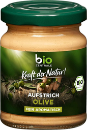 BIO ZENTRALE brotaufstrich olive 125g