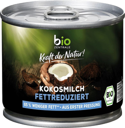 BIO ZENTRALE kokosmilch fettreduziert 200ml