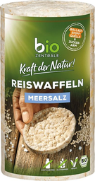 BIO ZENTRALE reiswaffeln meersalz 100g