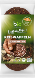 BIO ZENTRALE reiswaffeln zartbitterschokolade 100g