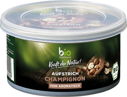 BIO ZENTRALE brotaufstrich champignon 125g