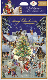 HEIDEL christmas nostalgischer adventskalender 75g