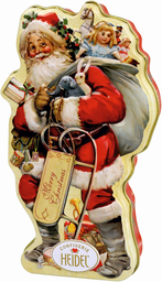 HEIDEL christmas geschenkdose nostal. weihnachtsmann 86g