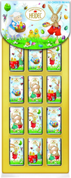 HEIDEL easter choco minis "ostergrüße" 12Er 36g