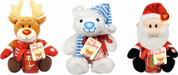 WINDEL singende und blinkende plüschfiguren 75g, 15 pcs
