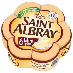 SAINT ALBRAY Fromage en portion 6 parts 6x30g