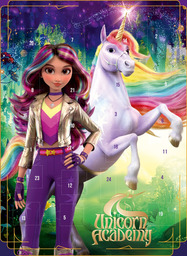 WINDEL Unicorn Academy Advent Calendar, 75 g