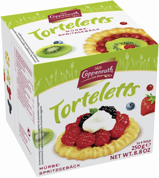 COPPENRATH FEINGEBÄCK Mürbe Spritzgebäck-Torteletts 250 g
