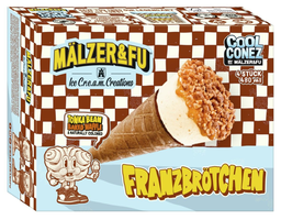 MÄLZER Franzbrötchen Gelado de Baunilha e Canela 4 x 120 ml