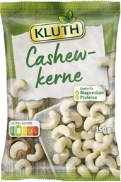 KLUTH cashewkerne 150g