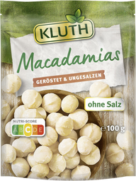 KLUTH macadamias geröstet 100g