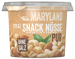 MARYLAND Snack Nüsse Ungesalzen 275 g