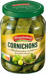 HENGSTENBERG Cornichons Mit Balsamico Bianco 370 ml