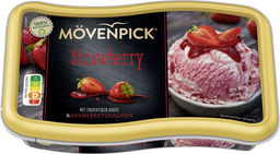 MÖVENPICK ICE CREAM Nestle mövenpick strawberry & cream 850ml