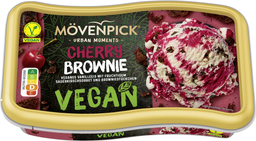 MÖVENPICK ICE CREAM Nestle mövenpick cherry brownie vegan 800ml