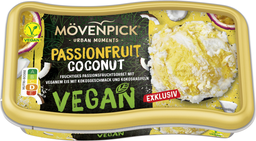 MÖVENPICK ICE CREAM Nestle mövenpick passionfruit coconut vegan 800ml