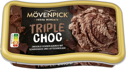 MÖVENPICK ICE CREAM Nestle mövenpick triple choc 800ml