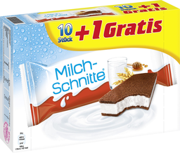 MILCH-SCHNITTE Ferrero limited 10Er +1 gratis 11X28g