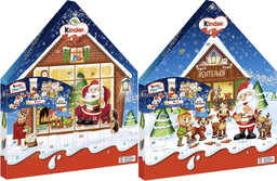 KINDER Ferrero christmas mix adventskalender 351g, display, 33 pcs