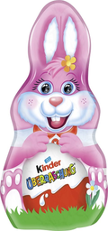 KINDER Ferrero easter - schokolade rosa-hase mit überraschung 75g, display, 144 pcs