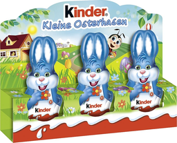 KINDER Ferrero easter - schokolade kleine osterhasen 3X15g