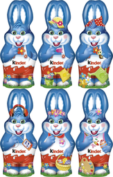 KINDER Ferrero easter - schokolade hase 55g, display, 240 pcs