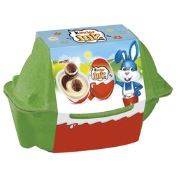 KINDER Joy œufs fourrés au chocolat et gaufrette 2 pièces 40g
