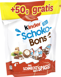 KINDER Ferrero limited schoko-bons + 50g, display, 96 pcs 300g