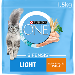 Purina One Bifensis Light Croquettes Au Poulet Blé Pour Chat 1,5Kg