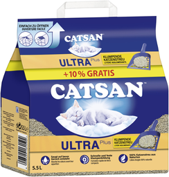 CATSAN Limited Ultra Plus Klumpende Katzenstreu + 10% 5