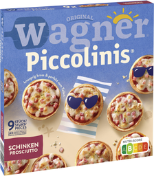 WAGNER Pizza Piccolinis Schinken 270 g