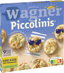 WAGNER Pizza Piccolinis 3-Käse 270 g