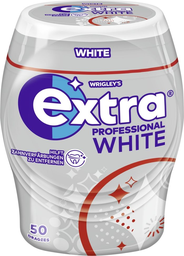 EXTRA Wrigley professional white dose, 50 dragees 70g
