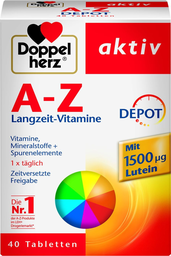 DOPPELHERZ A-Z Vitamine 40 Tabletten