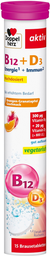 DOPPELHERZ B12 + D3 Energie + Immun 15 Brausetabletten