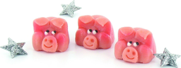 ODENWÄLDER MARZIPAN Mini cerditos de mazapán de Navidad 18 g