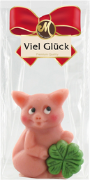 ODENWÄLDER MARZIPAN Cerdo de Navidad con Trébol 50 g
