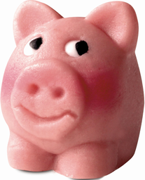 ODENWÄLDER MARZIPAN Christmas Kugelschwein Rosi I. C. 60 g