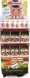 ODENWÄLDER MARZIPAN Christmas Schwein Beppi Mit Jahreszahl, Display 108Pcs 100g