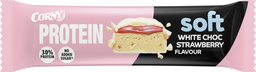 CORNY Protein Soft White Choc Strawberry Flavour 45 g