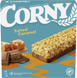 CORNY Barrita de cereales Classic Salted Caramel 6 x 23 g
