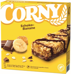 CORNY Barrita de Cereales Schoko-Banane 150 g