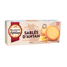 BISCUITERIE DE L'ABBAYE Biscuits sablés d'Antan BISCUITERIE DE L'ABBAYE