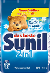 SUNIL 2In1 Pulver 19Wl 1216 g