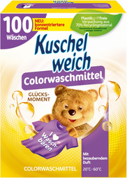 KUSCHELWEICH Colorwaschmittel Glücksmoment Pulver 100Wl 5 kg