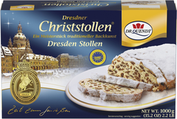 DR. QUENDT christmas dresdner christstollen 1000g