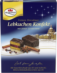 DR. QUENDT christmas lebkuchenkonfekt 130g
