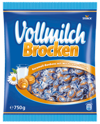 BUNTE WELT Storck vollmilch brocken 750g